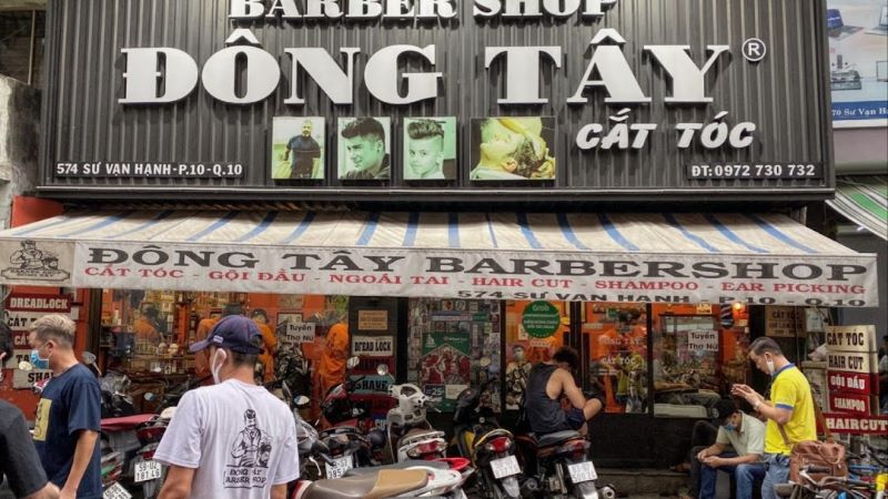 Đông Tây Barbershop nổi bật với dịch vụ Tattoo Hair