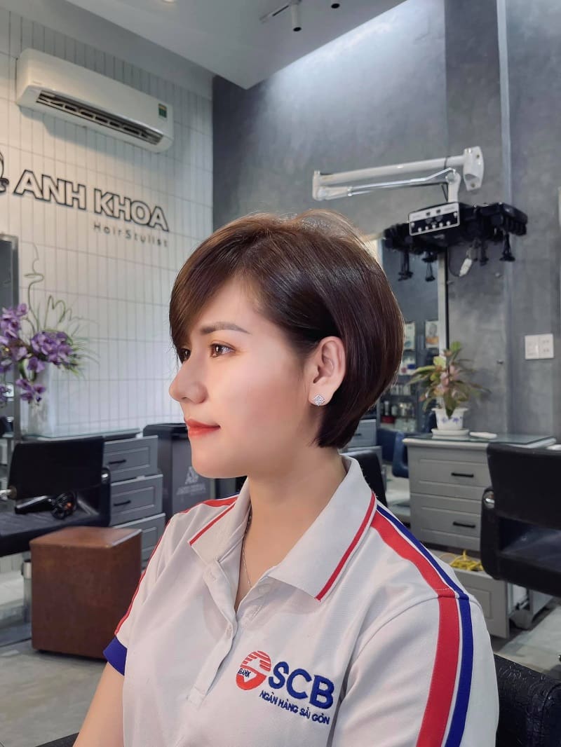 Tiệm làm tóc đẹp ở Đà Nẵng - Anh Khoa Luxury