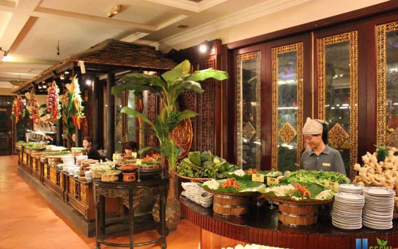 nhà hàng dành cho gia đình ở Hà Nội-Sen Tây Hồ (1)