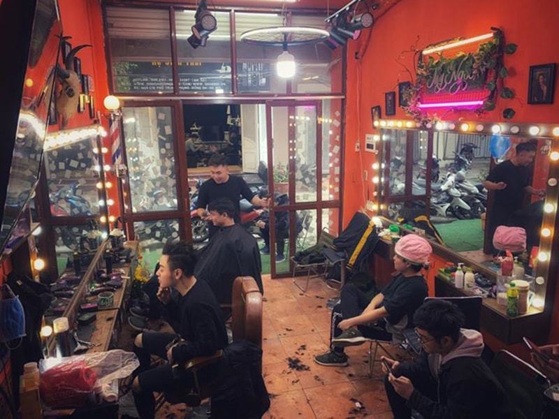 tiệm cắt tóc barber hà nội